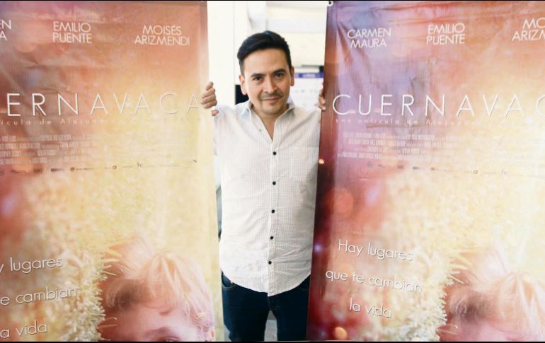 Alejandro Andrade Pease. Director de “Cuernavaca” durante la entrevista con este medio, desde el CAE. EL INFORMADOR/E. Barrera