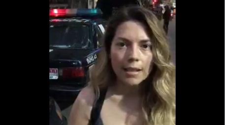 Fernanda Ostos siguió a su agresor hasta la calle de Parras, en el Parque México, donde solicitó el apoyo de la Policía. TWITTER