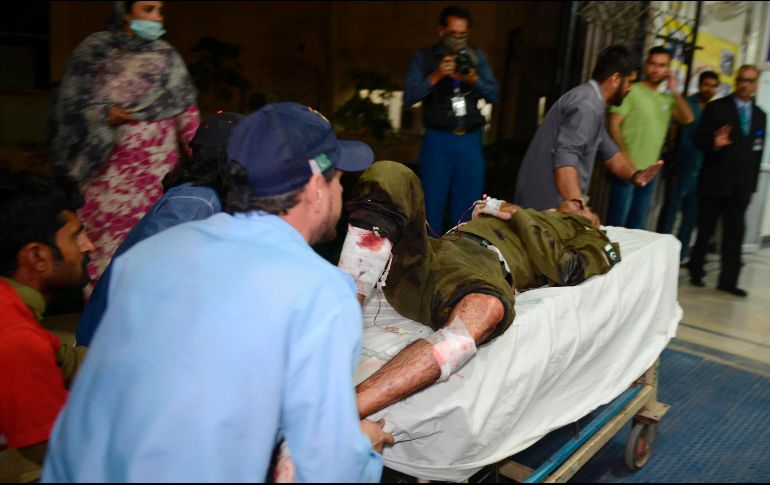El portavoz indica que se trató de un atentado suicida y señaló que los heridos han sido trasladados a hospitales de la zona. AFP/ A. Ali