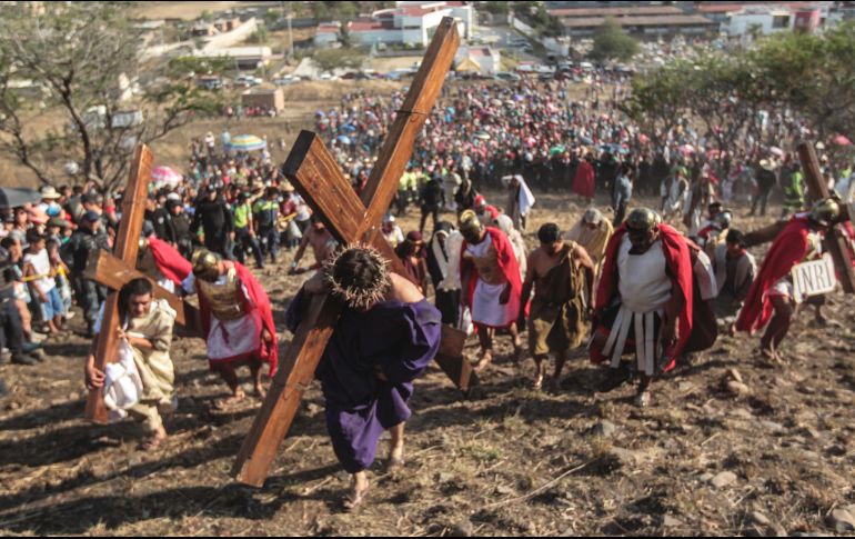 La representación religiosa se llevará a cabo el próximo 25, 29, 30 y 31 de marzo. EL INFORMADOR / ARCHIVO