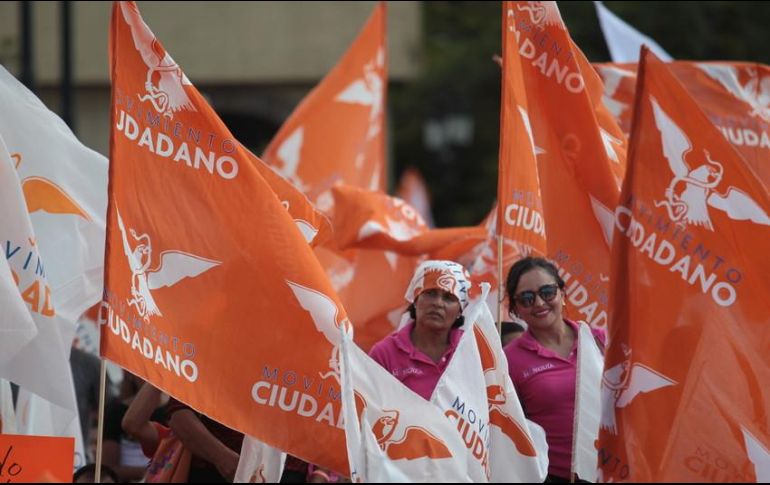 Algunos candidatos representarán a la coalición México al Frente, mientras que otros solo a Movimiento Ciudadano. EL INFORMADOR / ARCHIVO