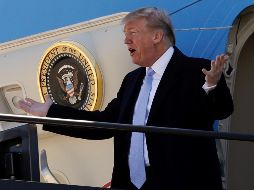 La Casa Blanca sostiene que Trump niega qua haya tenido una presunta relación con Stormy Daniels. AP/E. Vucci