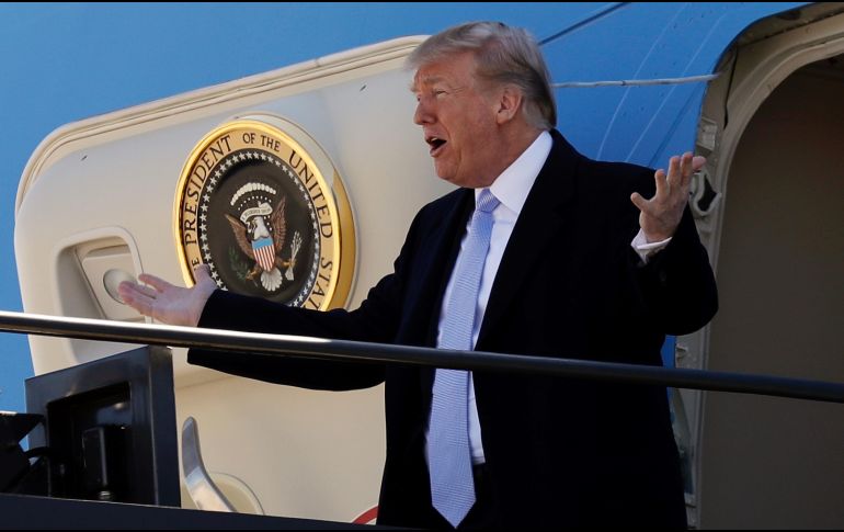 La Casa Blanca sostiene que Trump niega qua haya tenido una presunta relación con Stormy Daniels. AP/E. Vucci