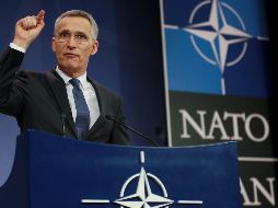 Stoltenberg asegura que la OTAN no desea un regreso de la Guerra Fría o una carrera armamentística, pero no dudará en defender a Reino Unido en caso de que sea necesario. EFE / O. Hoslet