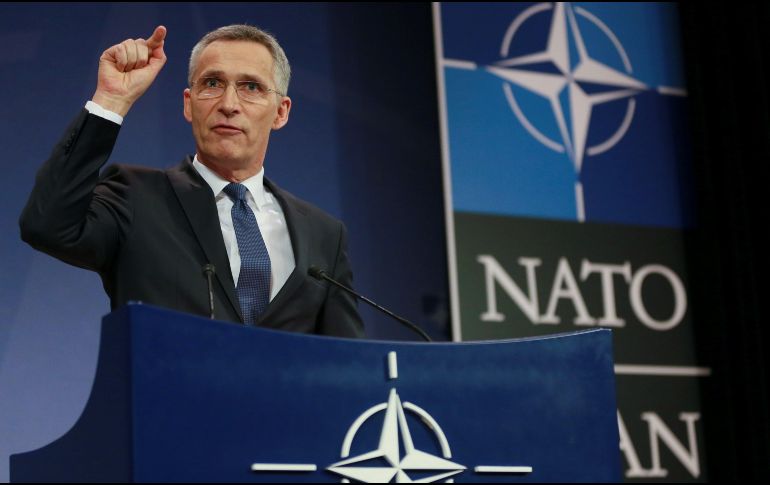 Stoltenberg asegura que la OTAN no desea un regreso de la Guerra Fría o una carrera armamentística, pero no dudará en defender a Reino Unido en caso de que sea necesario. EFE / O. Hoslet