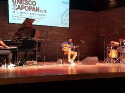 Insula durante su presentación en el foro del Centro Cultural Constitución. EL INFORMADOR / J. Pérez