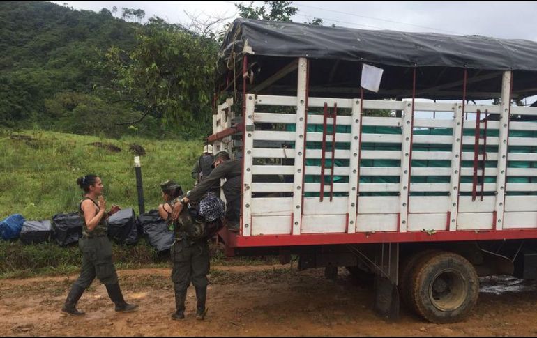 Las FARC firmaron un acuerdo de paz con el gobierno colombiano en noviembre de 2016. NTX / ARCHIVO