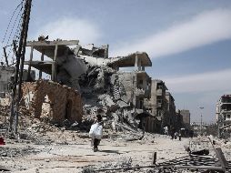 Los bombardeos en Guta han dejado mil 200 muertos y más de cinco mil heridos. AFP/A. Eassa
