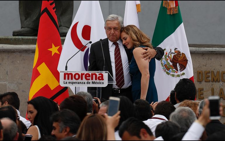 El pasado viernes, López Obrador registró su candidatura a la Presidencia ante el Instituto Nacional Electoral. AP