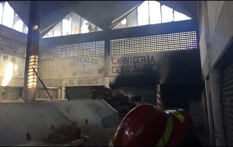 El fuego fue extinguido en su totalidad. ESPECIAL / Bomberos de Guadalajara