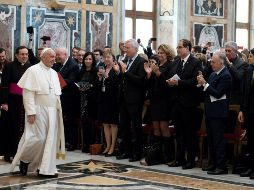 El padre pronunció tal deseo tras considerar como 