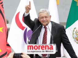 El candidato presidencial  dijo que cancelaría la reforma energética. NTX / A. Rodríguez