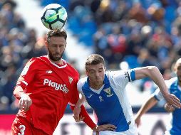 A pesar de la derrota, Sevilla se coloca en la casilla cinco de la tabla general. EFE / J. Martín