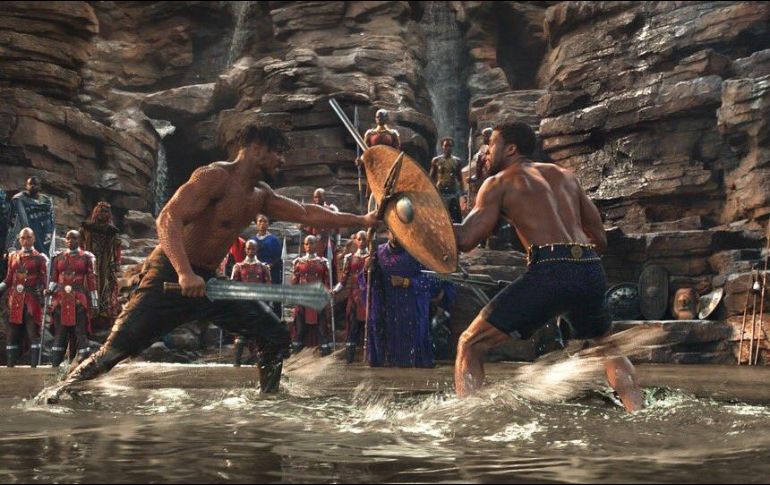 “Pantera Negra” se convirtió en la primera cinta desde “Avatar” en liderar la taquilla de EU y Canadá por cinco fines de semana seguidos. TWITTER / @theblackpanther