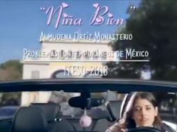 El clip de la “Niña bien” se hizo viral este fin de semana. ESPECIAL