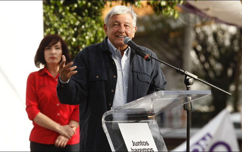 López Obrador detalló que eso ha surgido de cooperación de militantes, dirigentes, legisladores, senadores y cuotas partidistas de gobiernos de Morena. EL INFORMADOR/ ARCHIVO