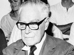 Homenajeado. Retrato del arquitecto Ignacio Díaz Morales. EL INFORMADOR/ARCHIVO