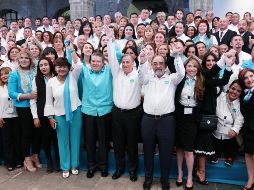 José Antonio Meade sostuvo una reunión con los candidatos de Nueva Alianza. NOTIMEX/A, Monroy