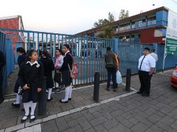 Padres de familia y maestros advirtieron que las clases no se reanudarían en la institución hasta que haya las condiciones de seguridad. NTX / ARCHIVO