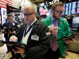 El NYSE Composite sube 4.16 puntos (0.03 por ciento) al situarse en 12 mil 667.80 unidades. AP / R. Drew