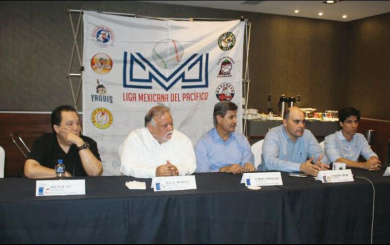 Hermosillo. Los presidentes de los equipos de la LMP analizan el calendario de la próxima temporada. ESPECIAL/Liga del Pacífico