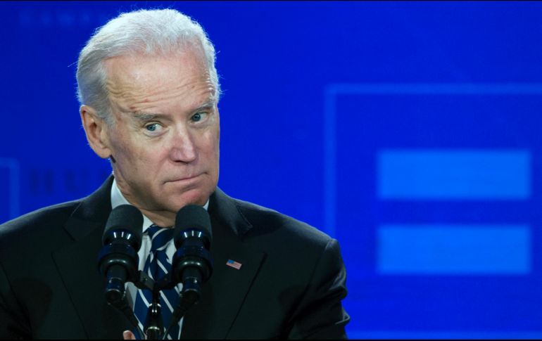 ''El loco de Joe Biden (foto) trata de aparecer como un hombre rudo. En realidad es débil, tanto mental como físicamente'', dijo el magnate estadounidense en su red social. AP / ARCHIVO
