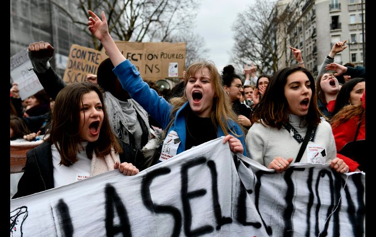 Se trata de la primera gran jornada de movilización nacional bajo la presidencia de Macron.