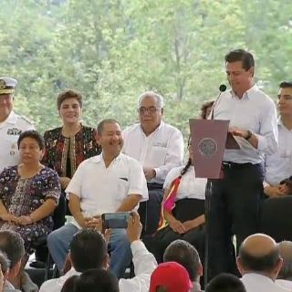 Tienen acceso al agua 14 millones más de mexicanos: Peña Nieto