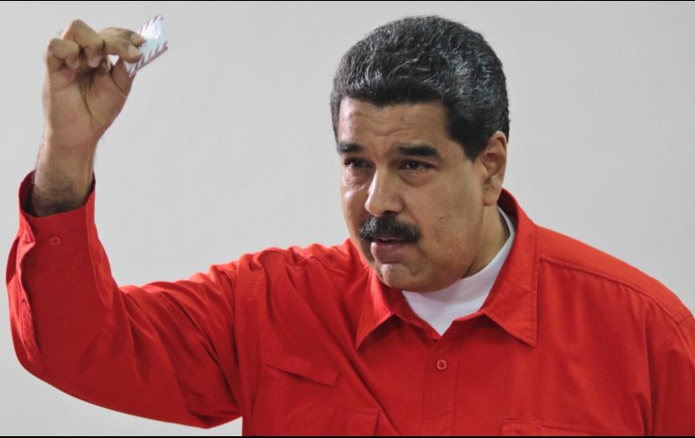 Maduro también indicó que el país recibirá un reconocimiento por la construcción del petro. AP / ARCHIVO