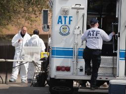 Los investigadores siguen tratando de determinar el motivo de los atentados y si hubo cómplices. AFP / S. Olson