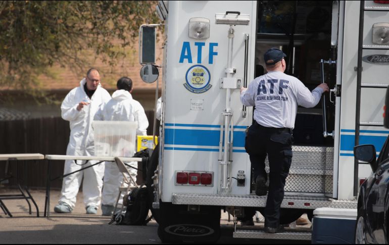 Los investigadores siguen tratando de determinar el motivo de los atentados y si hubo cómplices. AFP / S. Olson
