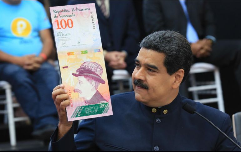 Maduro señal que estos nuevos billetes pasarán a conocerse como 