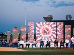 El Estadio de los Charros de Jalisco fue el escenario donde ayer se llevó a cabo la ceremonia de inauguración. TWITTER/charrosbeisbol