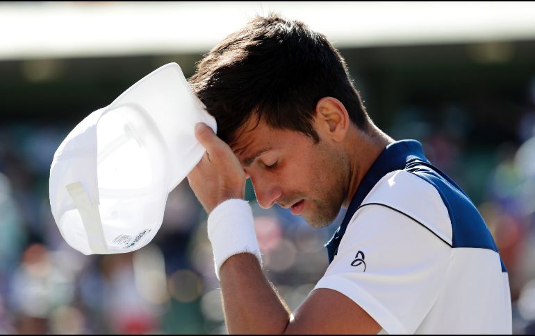 Djokovic apareció más lento de lo habitual, sin la fuerza y precisión acostumbradas. AP/L. Sladky