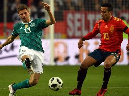 Los dos últimos campeones del mundo no se hicieron daño en Düsseldorf. NTX/DPA