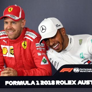 Hamilton le ''borra la sonrisa'' a Vettel tras clasificación en Melbourne