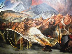 Caída de agua en el Paricutín. Obra del Dr Alt. EL INFORMADOR/ P. Somellera