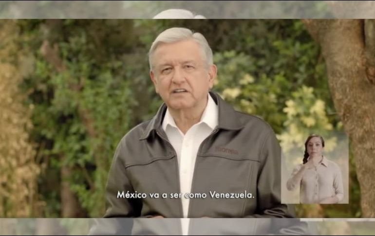 López Obrador llamó a los ciudadanos a votar por los candidatos de la coalición Juntos Haremos Historia. TWITTER /