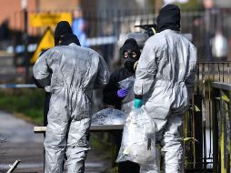 Londres afirma que Serguei Skripal, ex agente doble ruso, y su hija Yulia, fueron envenenados el 4 de marzo en Salisbury con una sustancia de acción nerviosa desarrollada por Rusia. AFP / B. Stansall