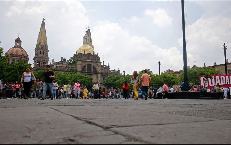 La ciudad de Guadalajara es una de las que más crecimiento en visitas registró el año pasado durante el mismo periodo vacacional. EL INFORMADOR / ARCHIVO