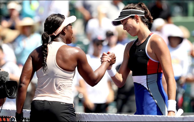 Muguruza nunca ha podido pasar de octavos de final en el torneo del Crandon Park de Key Biscayne. AFP / M. Stockman