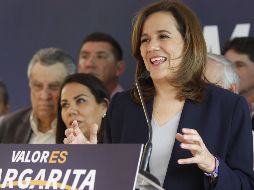 Zavala asegura que mantendrá el proceso legal para obtener más espacios en radio y televisión para colocar sus spots. EFE / S. Gutiérrez