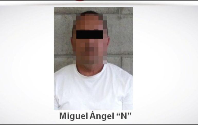 Se trata de Miguel Ángel 'N', de 42 años de edad, quien se desempeñaba como comandante de Seguridad Pública. TWITTER / @FiscaliaJal