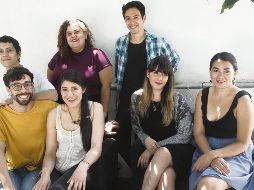 Artistas. Colectivo Arrogante Albino posa en un hotel de Guadalajara, durante la entrevista con este medio. EL INFORMADOR/M. Vargas