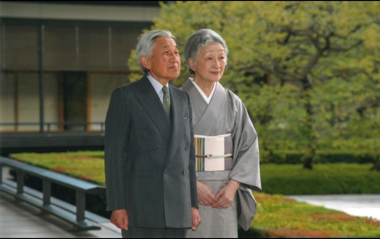 Akihito y la emperatriz Michiko permanecerán tres días en el archipiélago nipón. AFP/ARCHIVO