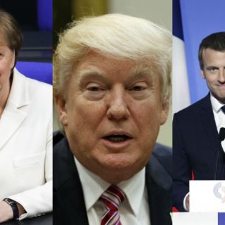 Trump discute con Merkel y Macron expulsión de diplomáticos rusos
