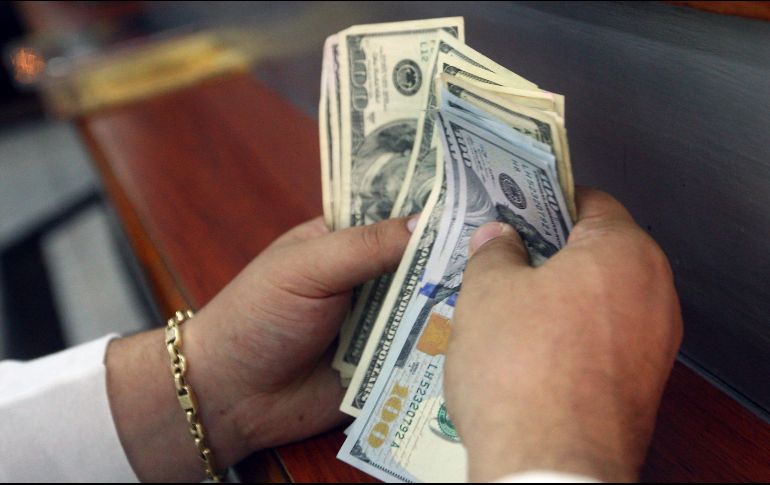 El tipo de cambio es de 18.3445 pesos de acuerdo con el Banco de México. NTX / ARCHIVO