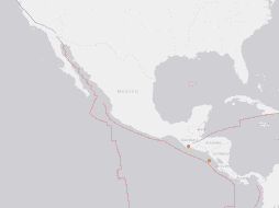 Hasta el momento no hay reportes sobre la percepción del sismo en la zona. ESPECIAL/ USGS