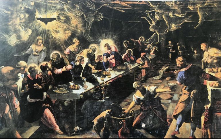 La Última Cena del veneciano Tintoretto. ESPECIAL