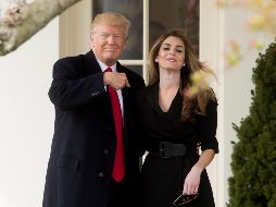 Hicks era la asesora más veterana de Trump y tan cercana al presidente que muchos la conocían como su 